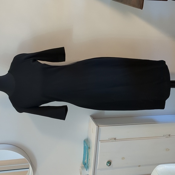 Lida Baday double knit contrast dress Sz 6 - Picture 3 of 9